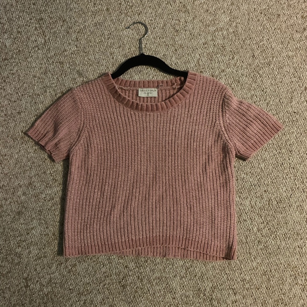 Dress Forum Sweater Crop Too